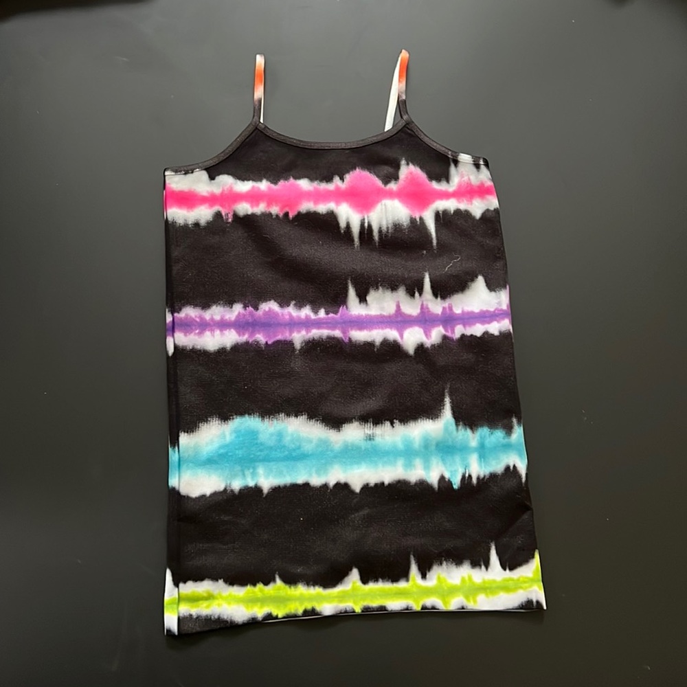 malibu sugar tie dye tank top